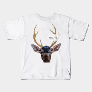 "Nice Rack" Oh Deer, Oh Dear Kids T-Shirt